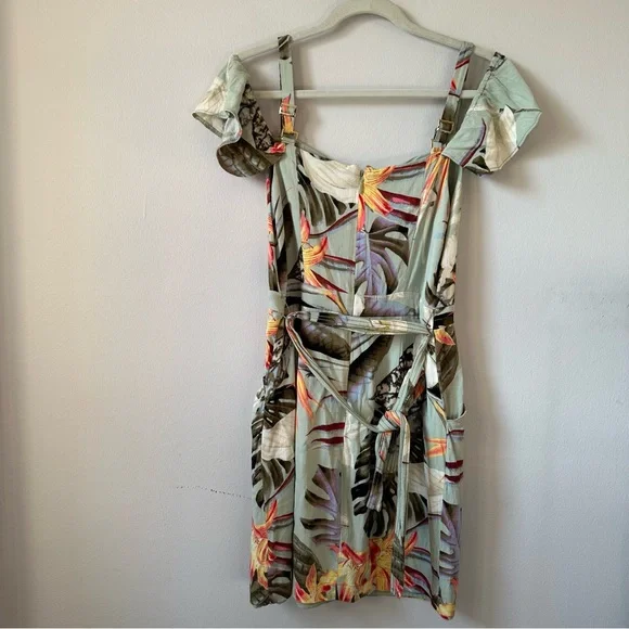 Guess Tropical Print Dress - Picture 6 of 7